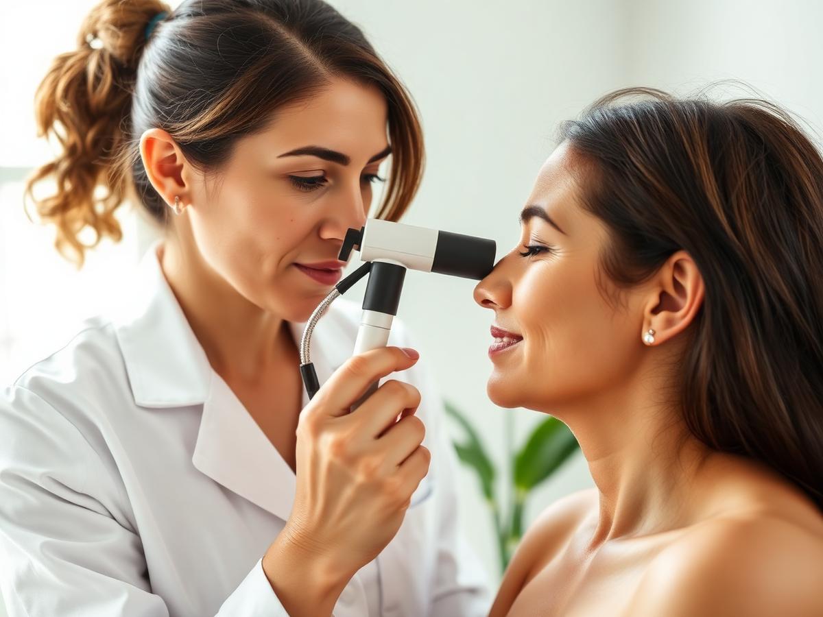 Ambiente de atendimento em Dermatologia
